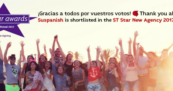 StudyTravel Star Awards 2017 shortlisted Suspanish