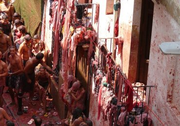 La Tomatina Festival Spain in Buñol, Valencia