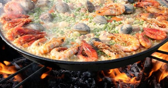 Spanish dishes in spain