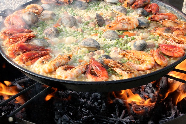 Spanish dishes in spain